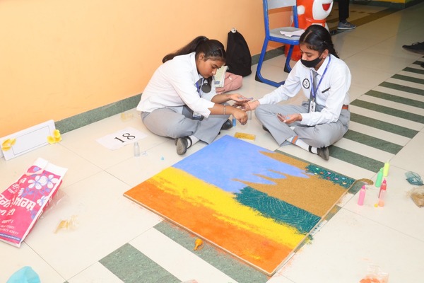 Sahodaya Rangoli Competition